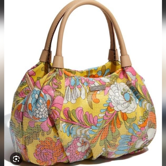 Handbags - Kate Spade Paley Paisley Sequins Karen Tote and Wallet Set